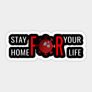 Stay Home Sticker